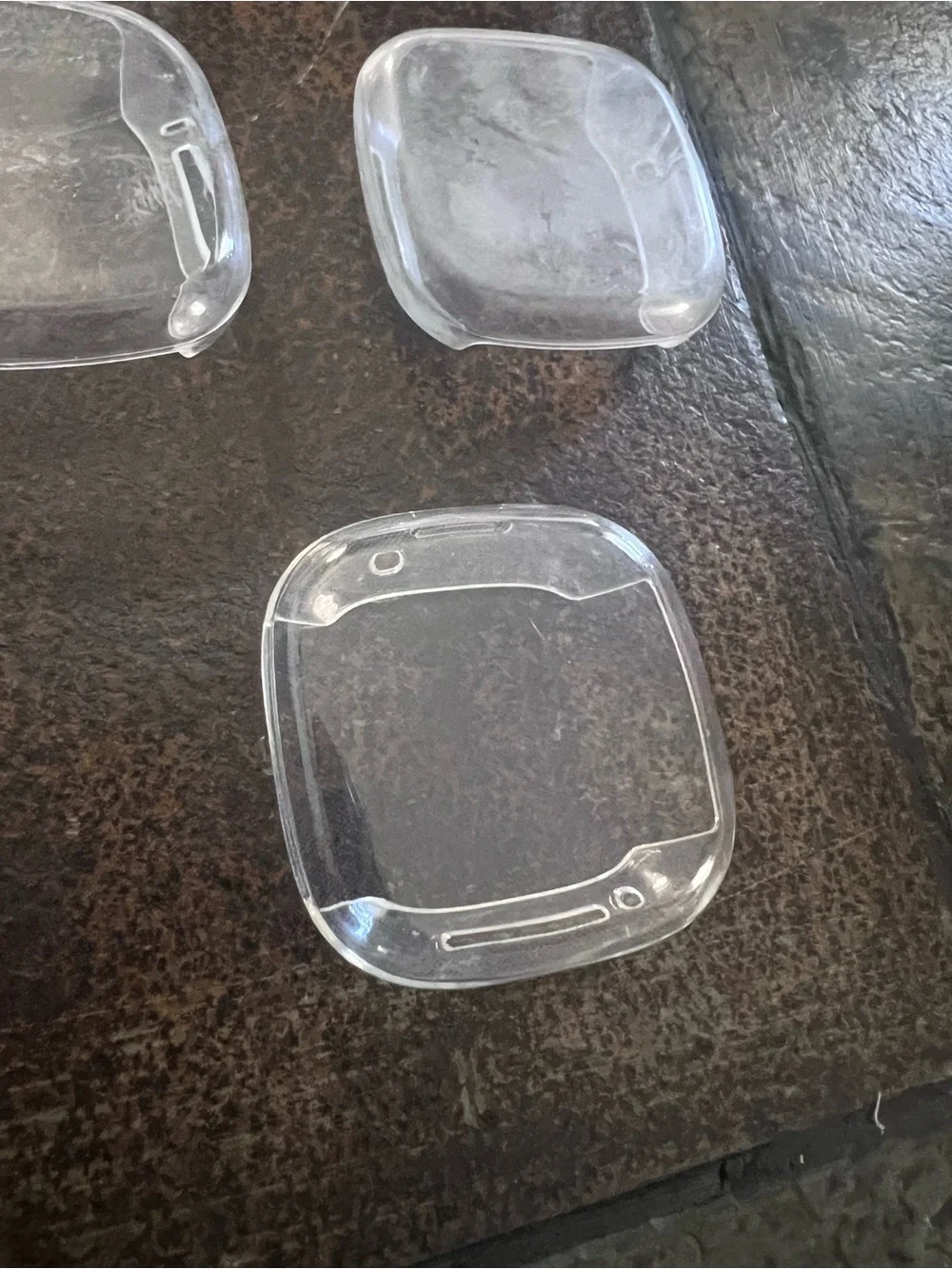 11 Clear Protective Covers - Compatible with FitBit Sense 1